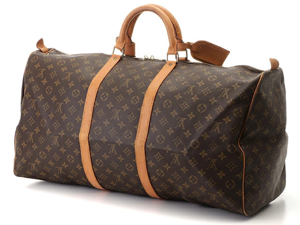 LOUIS VUITTON Keepall Boston Bag Monogram